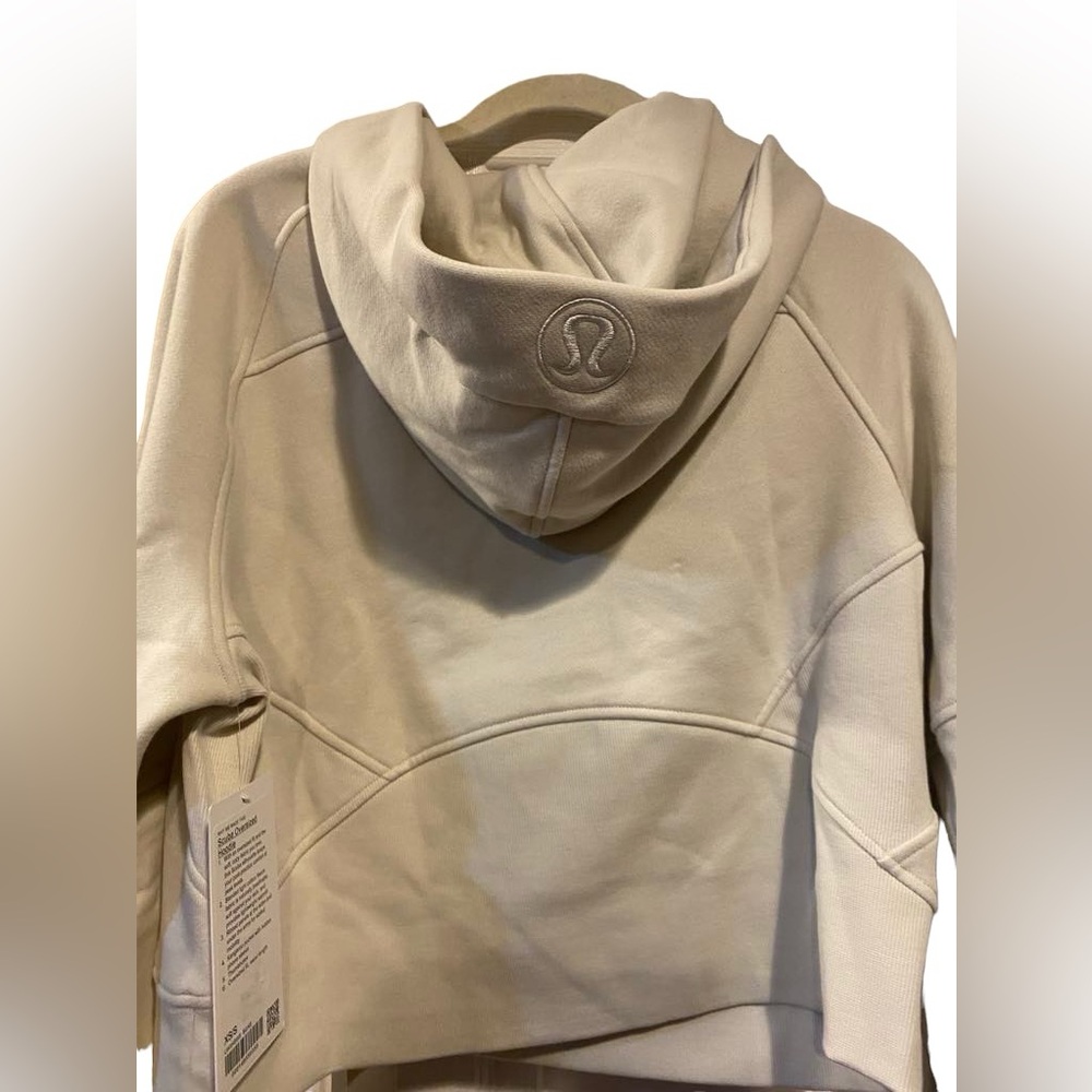 Lululemon scuba hoodie Size XS/S Bone color nwt